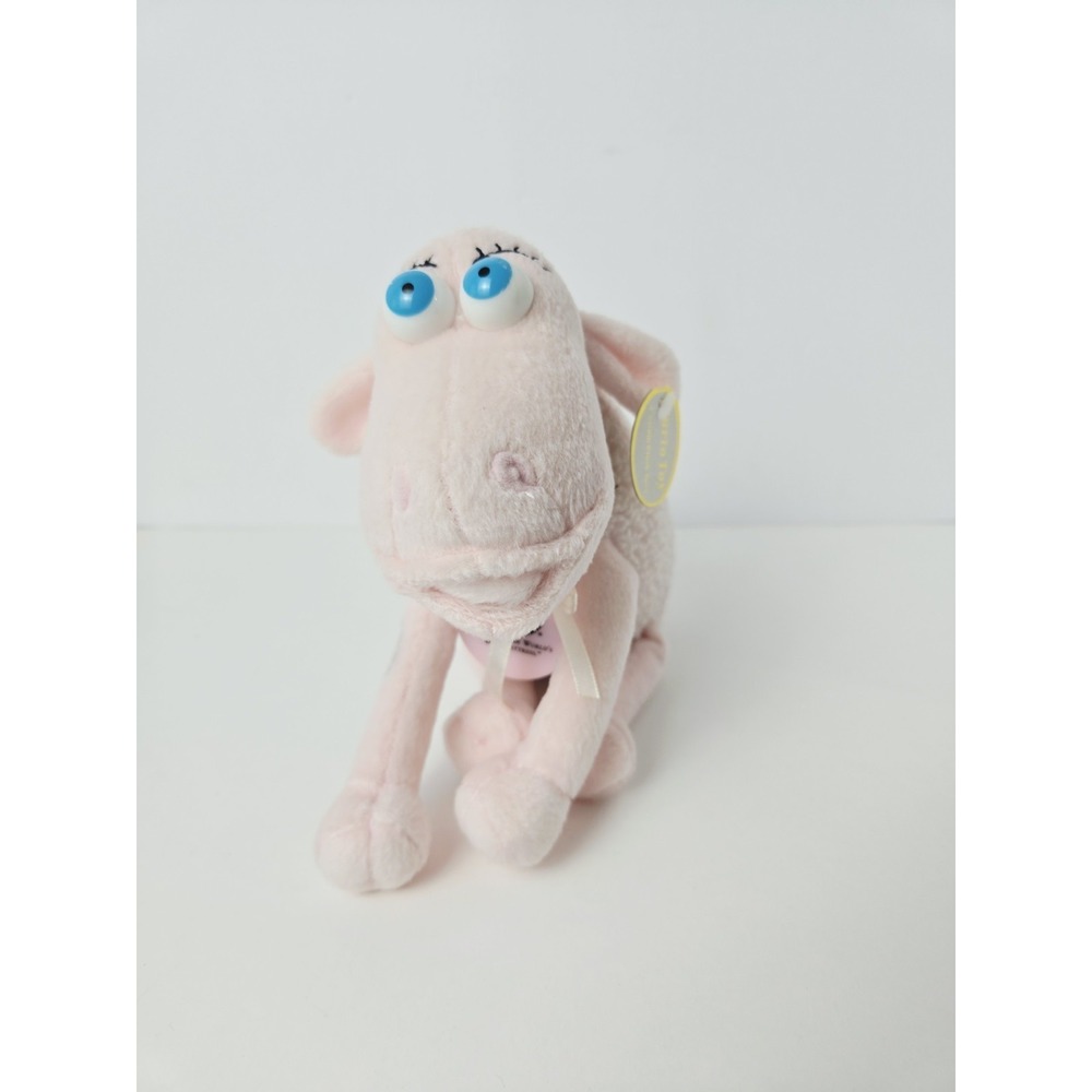 Serta sheep plush #3 pink Breast‎ Cancer NWT 8"